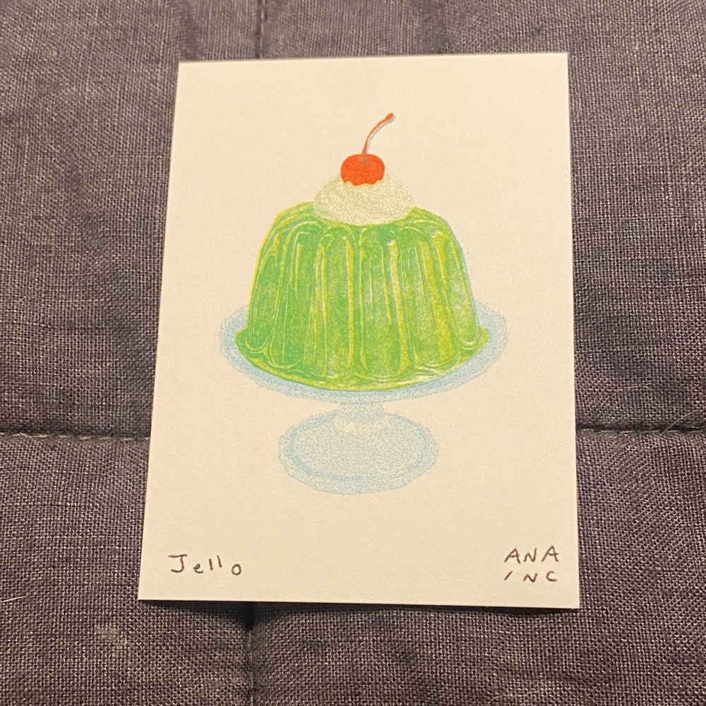 Inciardi Jello Mini Print